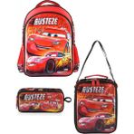 Disney Cars 42180 Salto Octane Gain 3lü Ilkokul Çantası Seti - Kırmızı
