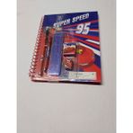 Disney Cars Çizgili Defter