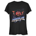 Disney Classics Muppets Kadın Bisiklet Yaka T-Shirt Siyah S