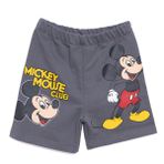 Disney Erkek Bebek Lisans Şort Reçme - Koyu Gri