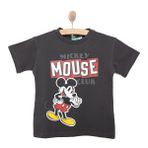 Disney Erkek Bebek Lisans Tişört Baskılı Bisiklet Yaka Short Sleeve - Antrasit
