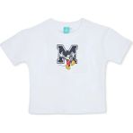 Disney Erkek Bebek Lisans Tişört Lisans Baskılı Bisiklet Yaka Short Sleeve - Beyaz - 3 - 4 Yaş