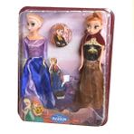 Disney Frozen Frozen Karlar Ülkesi Elsa ve Anna Karakter Seti 29 cm - 5 Renkli