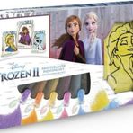 Disney Frozen Iı Elsa, Anna, Olaf Çerçeveli Kum Boyama Seti 3'lü-red Castle Ts-07
