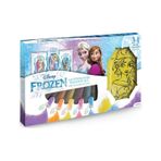 Disney Frozen Karlar Ülkesi Elsa, Anna, Olaf Çerçeveli Kum Boyama Seti-red Castle Ts-01