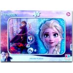 Disney Frozen Karlar Ülkesi Elsa Lisanslı Frame Puzzle/Yapboz 24 Parça