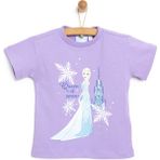 Disney Frozen Tshirt Kız Bebek - 2 Yaş - Lila