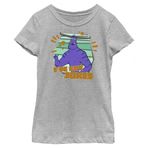 Disney Girls' Little, Big Taylor Jokes T-Shirt, Athletic Heather, Large