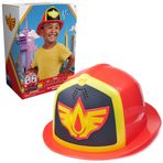 Disney Junior Firebuds, Bo s Firefighter Helmet, with Light and Sounds, Pretend Play Costume Kids Toys for Boys and Girls Ages 3 and up