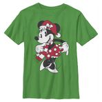 Disney Karakterler Vintage Mickey Çelenk Erkek Katı Bisiklet Tişört, Kelly Green, M