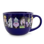 Disney Kötü Adamları Yakın Çekim Panelleri Seramik Çorba Kupası | 680 ml