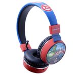 Disney Marvel Avengers Yenilmezler Lisanslı Bluetooth Kulak Üstü Çocuk Kulaklığı Renkli
