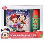 Disney Mickey & Friends: A Very Mickey Christmas Book and 5-Sound Flashlight Set