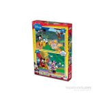 Disney Mickey Mouse 12+24 Parça Puzzle