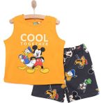 Disney Mickey Mouse Erkek Atlet-Şort Erkek Bebek - 9 Ay - Turuncu