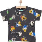 Disney Mickey Mouse Erkek Tshirt Erkek Bebek - Antrasit - 1 Yaş