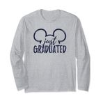 Disney Mickey Mouse Just Graduated Outline Long Sleeve T-Shirt