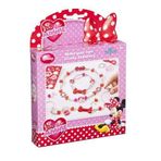 Disney Minnie Kolye-Bileklik Tasarım Seti Kız Erkek Çocuk Oyuncak Eğitici Oyuncaklar