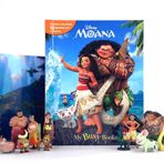 Disney Moana My Busy Books - Storybook, 10 figurines, playmat