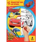 Disney Pixar Arabalar - Cikartmali Boyama Kitabi - Maketini Yap Ve Oyna!