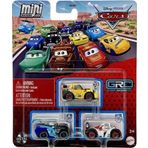 Disney Pixar Cars - Üçlü Mini Racers - Jackson Storm & Miguel Camino & Shu Todoroki