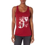 Disney Prenses Salty But Sweet Slim Fit Açık Yuvarlak Etek Askılı Scarlet Kadın Atlet