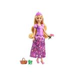 Disney Princess Rapunzel Ile Moda Eğlencesi Bebek Oyun Seti