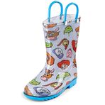 Disney Toy Story Kids PVC Waterproof Rainboots - Woody, Buzz Lightyear, Aliens, Hamm, Rex and Slinky Dog - Size 11 Little Kid