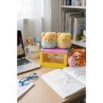 Disney Tsum Tsum Pooh Lisanslı Yan Pencereli Mini Saklama Kutusu – Masaüstü Aksesuar Organizeri 12 Cm