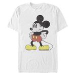 Disney Unisex Mickey -Mightiest Mouse Organic Short Sleeve T-Shirt, Weiß, XXL