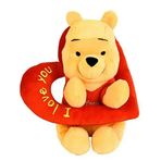 Disney Winnie The Pooh Pooh Kalp Halkalı 25 cm Peluş Oyuncak