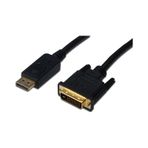 Display Port To 24+1 Dvı Kablo 2 Metre