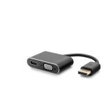 Dısplay To Hdmı + Vga F Çevirici 4K 1080P 22Cm Hdx7822