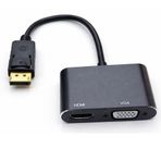Display to HDMI+VGA çevirici dönüştürücü adaptör