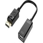 Dısplayport To Hdmı Dişi 4k*2k Çevirici Converter Dönüştürücü - Siyah