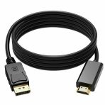 Displayport To Hdmi Dönüştürücü Çevirici Kablo Tv Lcd Monitör Pc 1.8 Metre