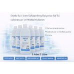 Distile Su 1 Litre Saflaştırılmış Deiyonize Saf Su 5 Adet 3MTc2MzU4MzcwOQ