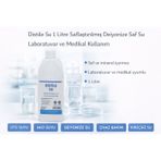 Distile Su 1 Litre Saflaştırılmış Deiyonize Saf Su Laboratuvar ve Medikal Kullanım 1 ADET 3MTc2MzM0NDE2OQ