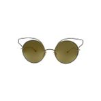 Dita 23008-B TAN GLD 52 52 Believer Gold Yuvarlak Çerçeve Kadın Güneş Gözlüğü
