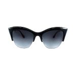 Dita DVT 304-A BLK GLD 54 54 Ditavonteese Siyah Çekik Çerçeve Kadın Güneş Gözlüğü