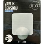 Dita Pu18010 Kızılötesi / Pır Duvar Tipi 180° Varlık Sensörü