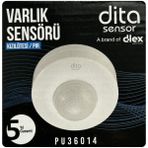 Dita Pu36014 Kızılötesi / Pır Sıva Üstü 360° Varlık Sensörü