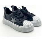 Divamod Bayan Sneakers Spor Ayakkabı - Siyah