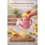 DİVAYS Sert Plastik Bahçıvan Limonluk Pratik Narenciye Sıkacağı Mini El Sıkacağı