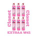 Diversey Clonet Extra W41 Kireç Sökücü 750 ml X6 – Banyo, Lavabo, WC İçin Profesyonel Çözüm