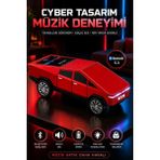 Divex Cybertruck Araba Bluetooth Hoparlör | Rgb LED Ekranlı, Güçlü Ses, Fm Radyo, Usb, Sd Kart