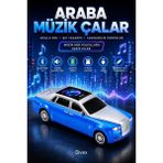 Divex Lüks Araba Tasarımlı Bluetooth Hoparlör - Şarjlı Taşınabilir Müzik Çalar USB Destekli Ses Bombası