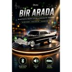 Divex Nostaljik Eşref Tek Model Klasik Araba Tasarımlı Bluetooth Hoparlör - Dekoratif Ses Bombası