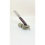 Divitpen DD2078 Silver Brownleather Tükenmez Kalem