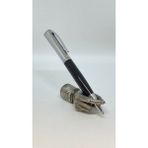 Divitpen Lux Silver Black Tükenmez Kalem